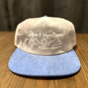 Desert logo hat (blue/grey)