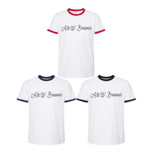 A&W Brewer rope logo t-shirt